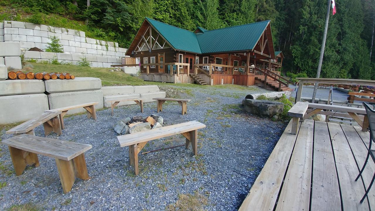 Homfray Lodge Desolation Sound Eksteriør bilde